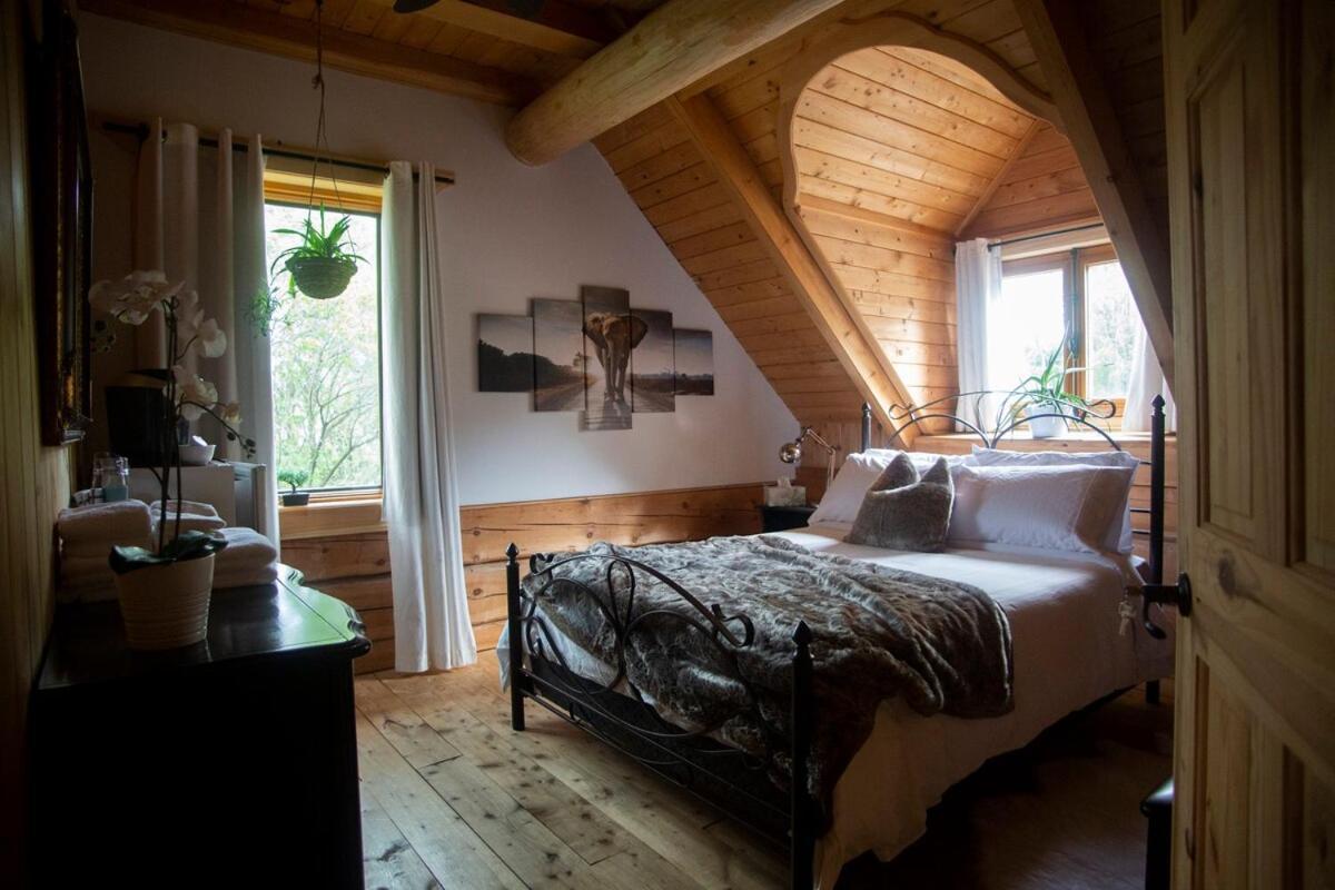 Hebergement "La Maison En Bois Rond" Sainte-Marie Phòng bức ảnh